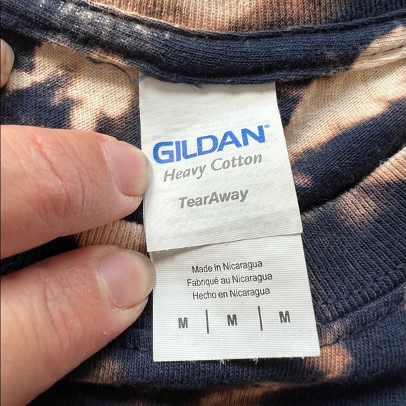 Repurposed bleached tee POW MIA American Veteran - Picture 4 of 4